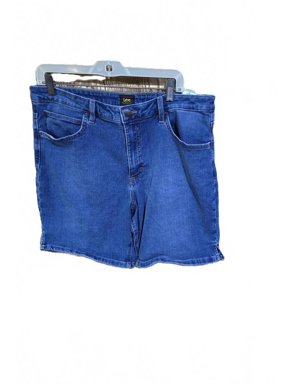 Lee Denim Shorts Size 16 Stretch